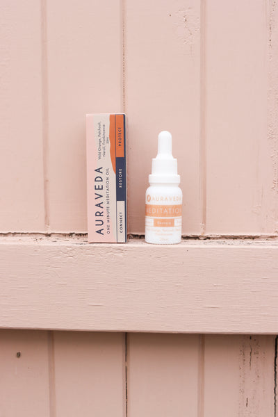 One Minute Meditation RESTORE | frank, neroli, wild orange, patchouli